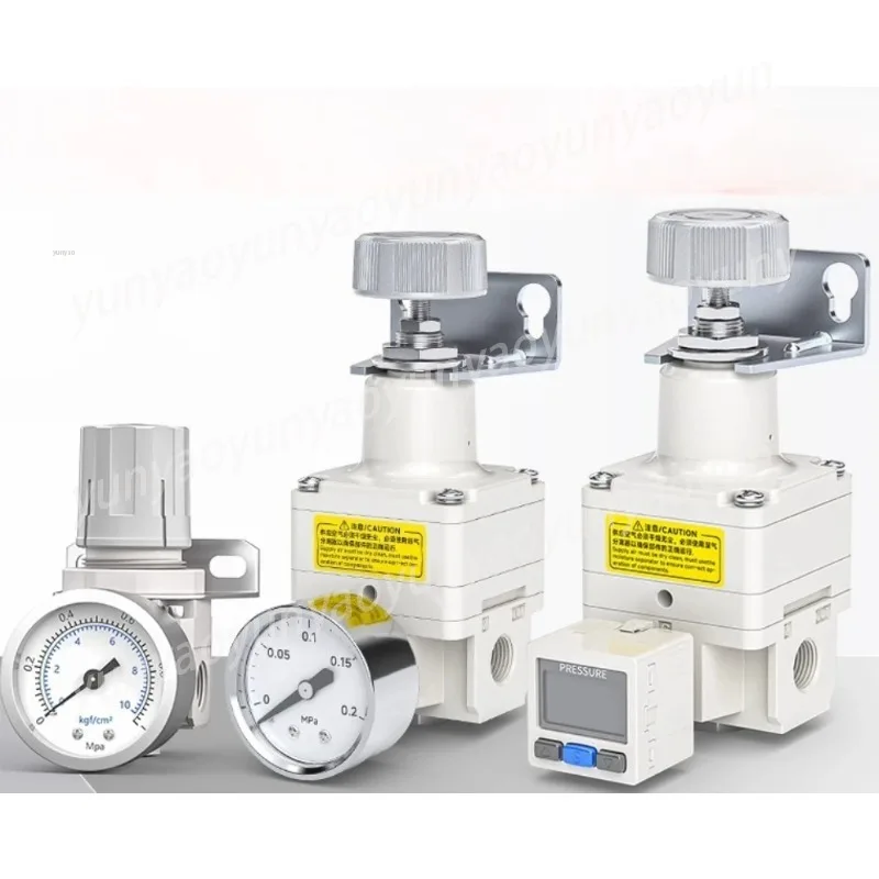 

High Precision Air Pressure Regulator Pneumatic Digital Control Valve Adjustable Stable Pressure