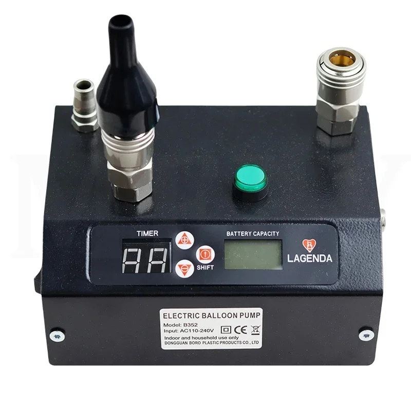 B322 Lagenda 3S 5S Timer And Counter APP Controling Air Inflator 1400W Electric Balloon Pump
