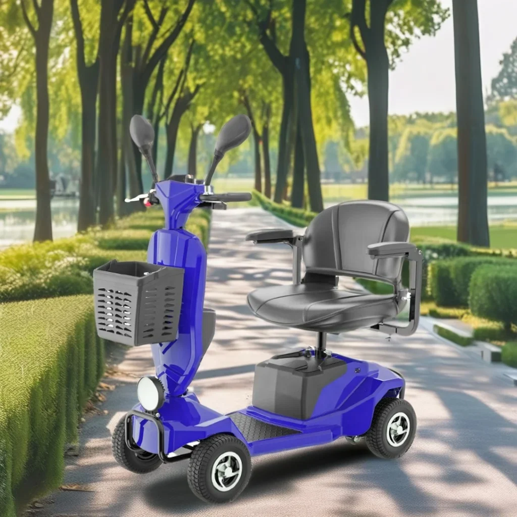 High Quality Electric 4 Wheeled Mobility Scooters 9.3 Inches All Terrain China Folding Mobility Scooter For Adult