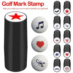 Golf Ball Stamper Stamp Marker Impression Seal Quick-dry Golf Accessories Symbol