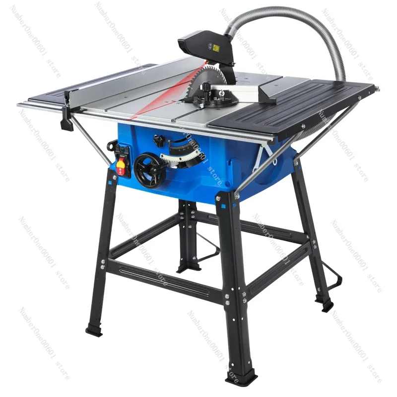 Table Saw 255 Mm 10 Inch Wood Cutting Dust Free with Extension Portable Woodworker