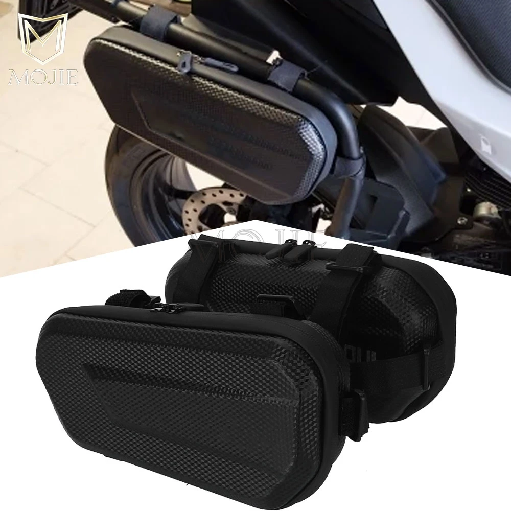 Motorcycle Accessories Side Bag Fairing Tool Bag Storage Bumper Bags Universal For   DUKE For Aprilia Tuareg For BMW Kawasaki