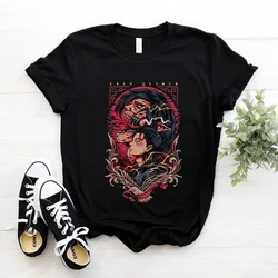 Camiseta de Anime japonés Unisex, camisa con estampado de Attack on Titan, Y2k, Harajuku, estilo HIP HOP, de verano, nueva