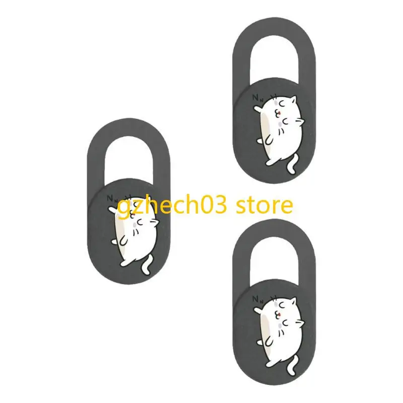 Couverture caméra caméra G2AC 3PCS Protéger sécurité caméra Web Privacy Protector Sticker webcam