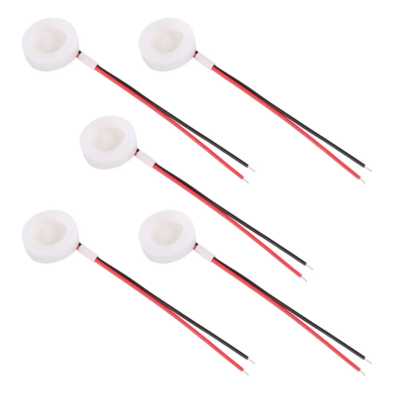 【شعبية】5 قطع 16 مم 1.7 ميجا هرتز صانع ضباب بالموجات فوق الصوتية محول أجزاء مرطب رأس رش