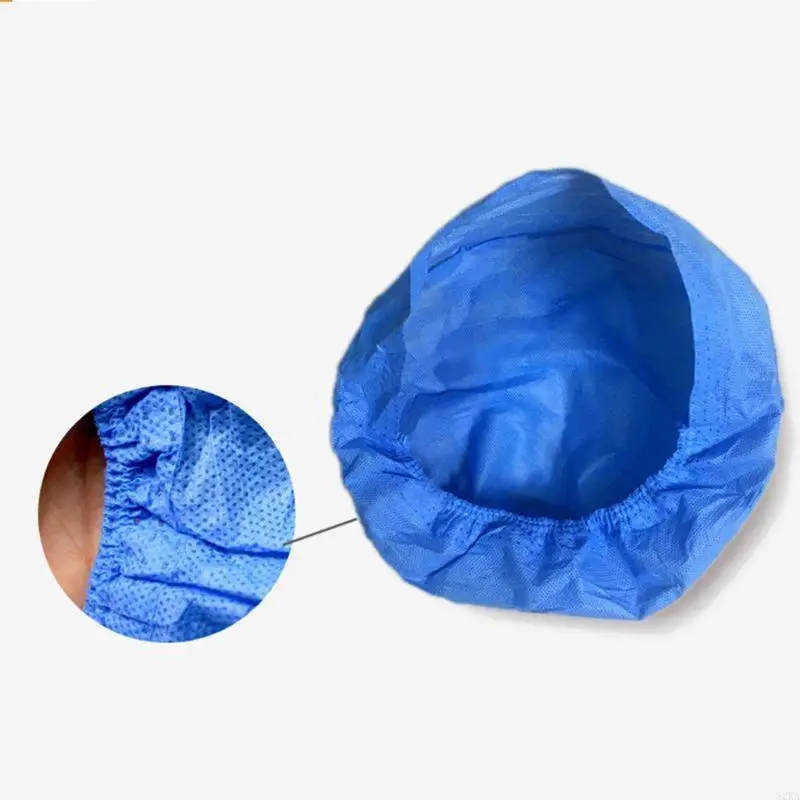 

62KA 10pcs Disposable Bouffant Hair for Head Cover Net Non-Woven Hairnet for Labs Spa Nurse Service for Healt