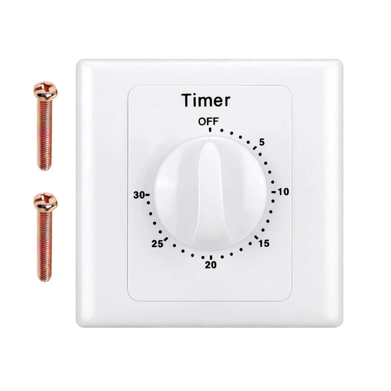 Countdown Timer Switch AC220V 86Panel Precise Time Control Durable Shell Multi purpose for Water Pumps Fans Fish Tanks