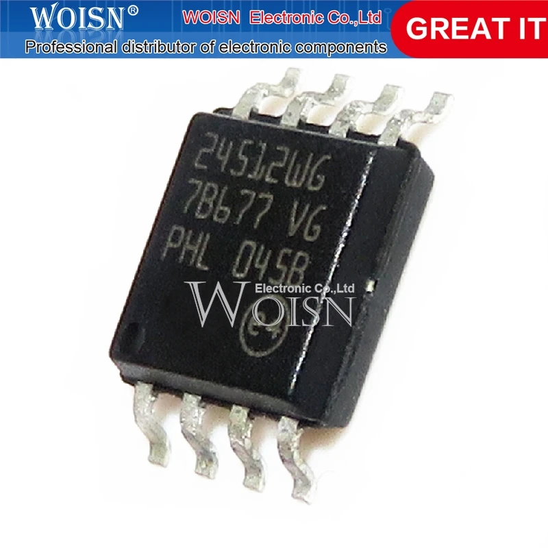 10PCS M24512-WMW6TP 24512RP 24512 SOP-8