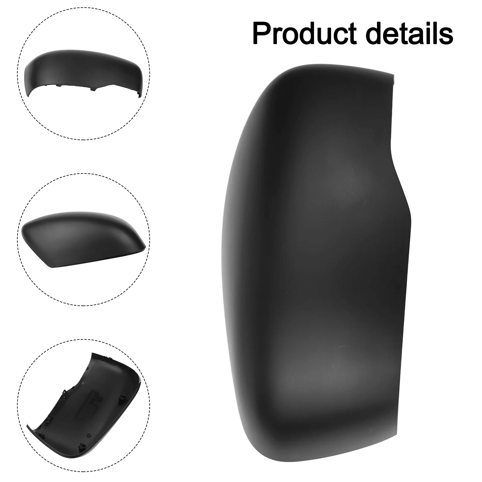 

RH Mirror Cover Navara D23 Side Cover Automotive Accessories ABS Plastic Construction Matte Black Finish For Navara D23