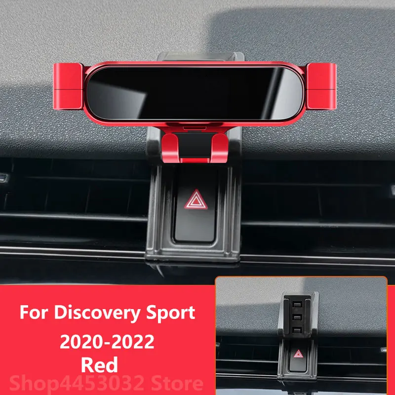 Car Accessories Mobile Phone Holder For Land Rover Discovery Sport 2022 - 2020 Mounts Bracket GPS Stand Rotatable 3 Colors