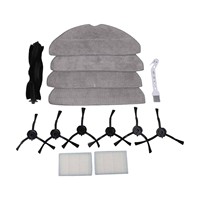 Main Side Brush Mop Cloth For Vyzzle D10 For ILIFE V20 For Laresar For L10 For Roidmi Eve For ROOK S Robotic Vacuum Cleaner