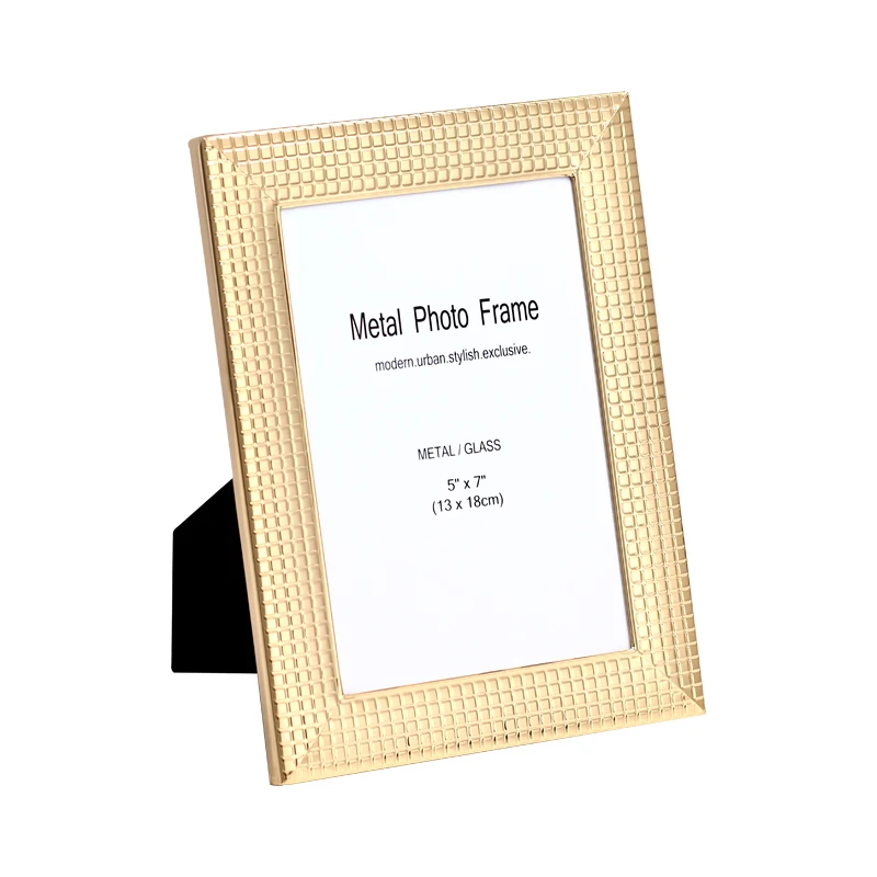 

Nordic Minimalist Metal Photo Frame, Picture Display for Home Deroration, Both Horizontal and Vertical Display, MPF106