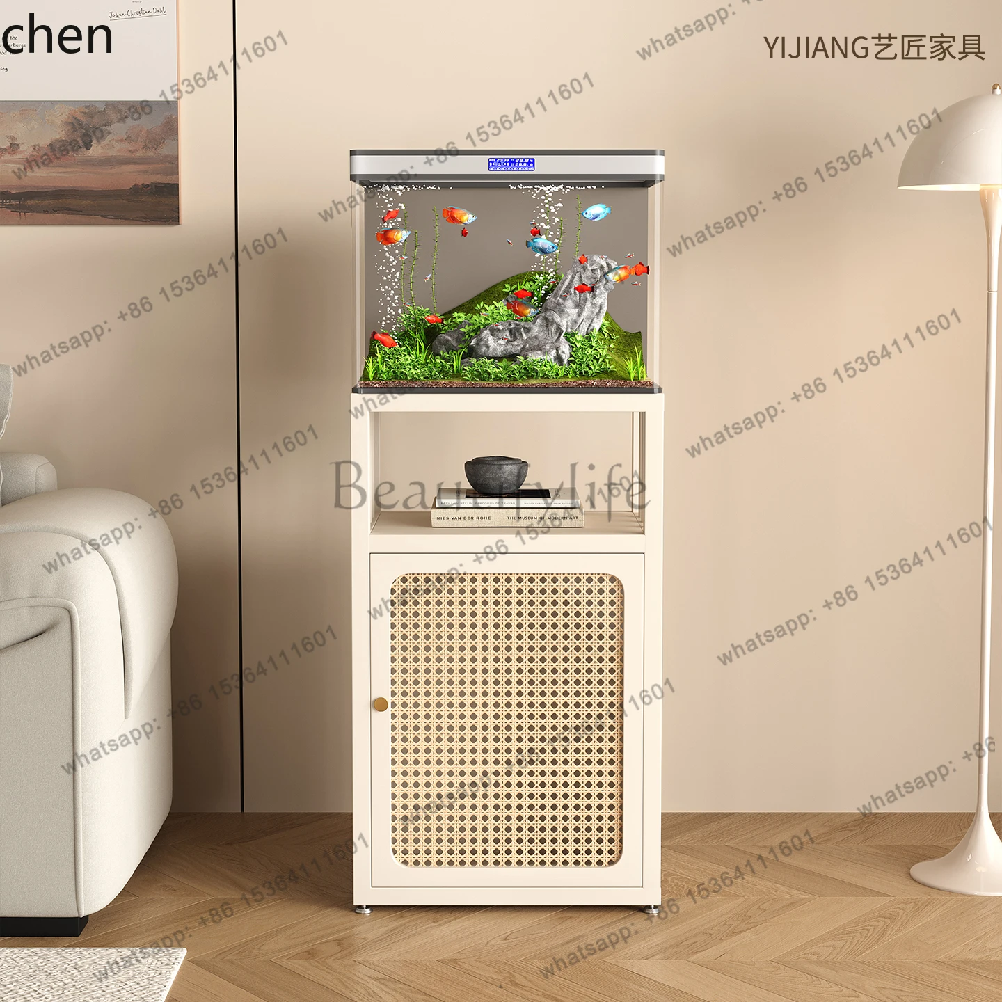 Fish Tank Base Shelf Dedicated Storage Rack Living Room Multi-layer No Installation Super Heavy-duty Rack