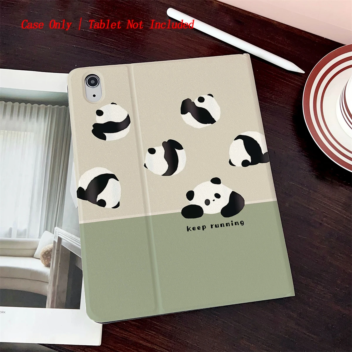 حافظة مطبوعة برسوم كارتونية كاواي لجهاز iPad 10th 10.9/Air 5 10.9/Pro 11 غطاء مقاوم للصدمات