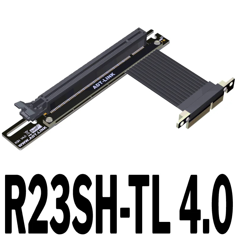 رافع PCIE للكابل المزدوج ، الشريطي ، السرعة الكاملة ، PCI Express ، كابل شريطي 16x إلى 4x ، RTX extensio ، Gen4.0 ، PCIE ، 90 درجة GPU