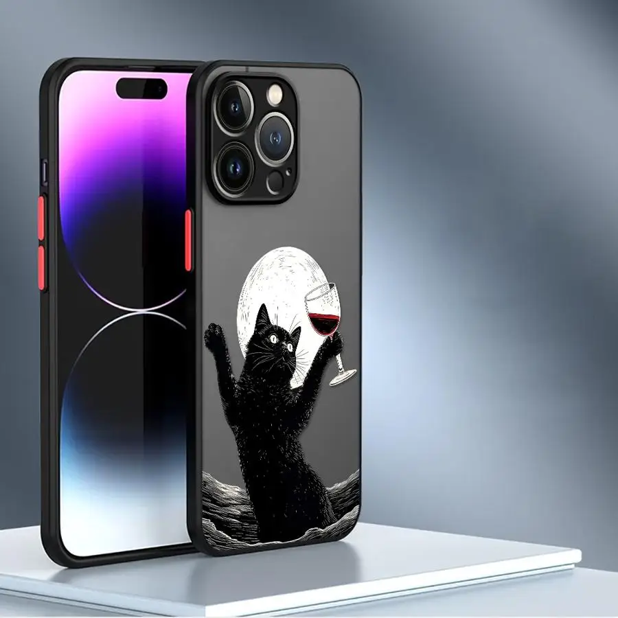 Coque arrière créative à la mode pour iPhone 7 8 16e 12 17 Air 16 Pro Max XS 11 14 13 Mini 15 Plus