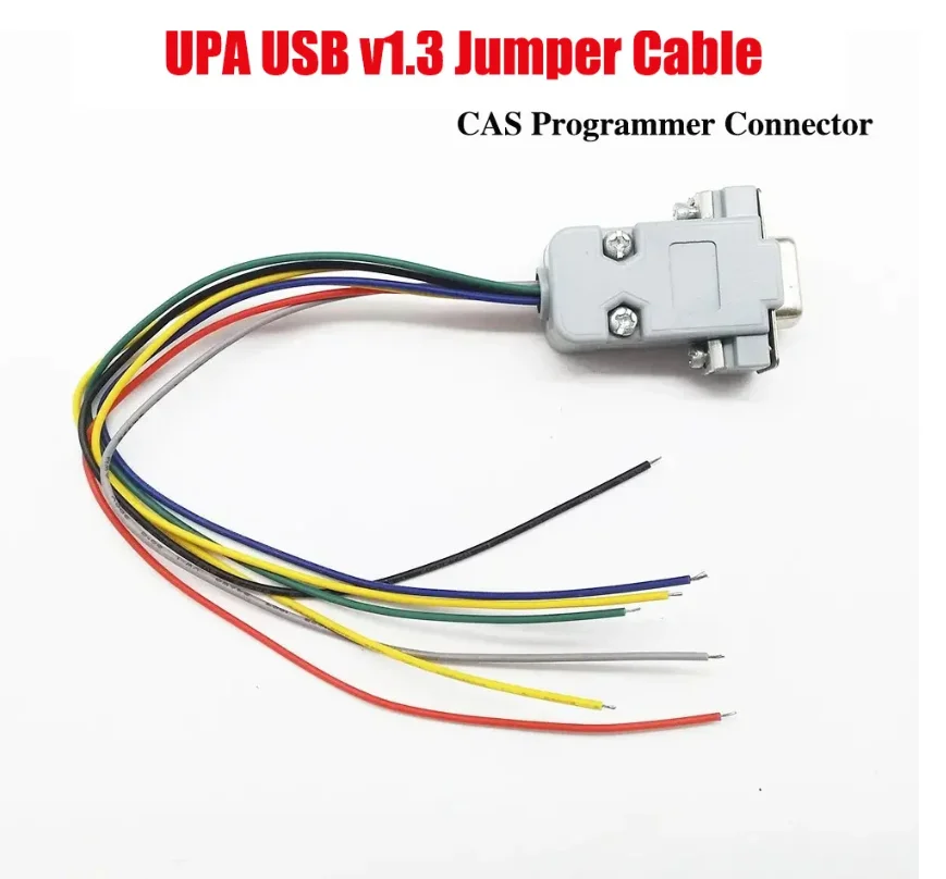 

UPA USB V1.3 Jumper Cable CAS Programmer Connector DB9 Eeprom Adapter Work with AS-Tools Read for CAS2 CAS3 CAS4 MC9S12D MC9S12X