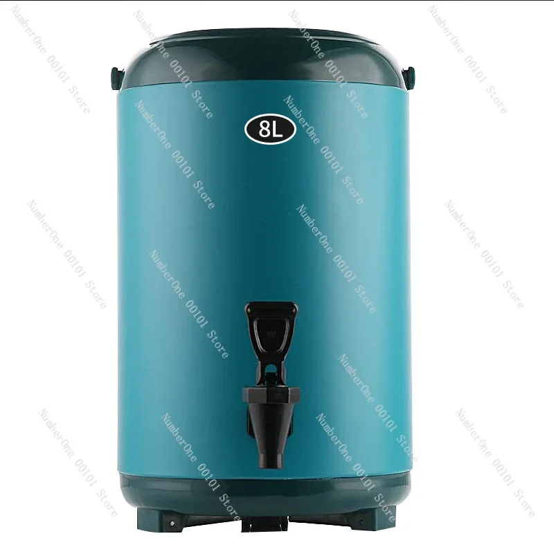 

Коммерческое двухслойное изоляционное ведро из нержавеющей стали - ведро для напитков большой емкости для чая с молоком и соком