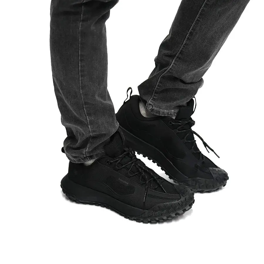 

Baasploa Men Hiking Shoes Outdoor Waterproof Camping Resistant Non Slip Sneakers Male Casual Lightweight Lace-Up Walking Shoes