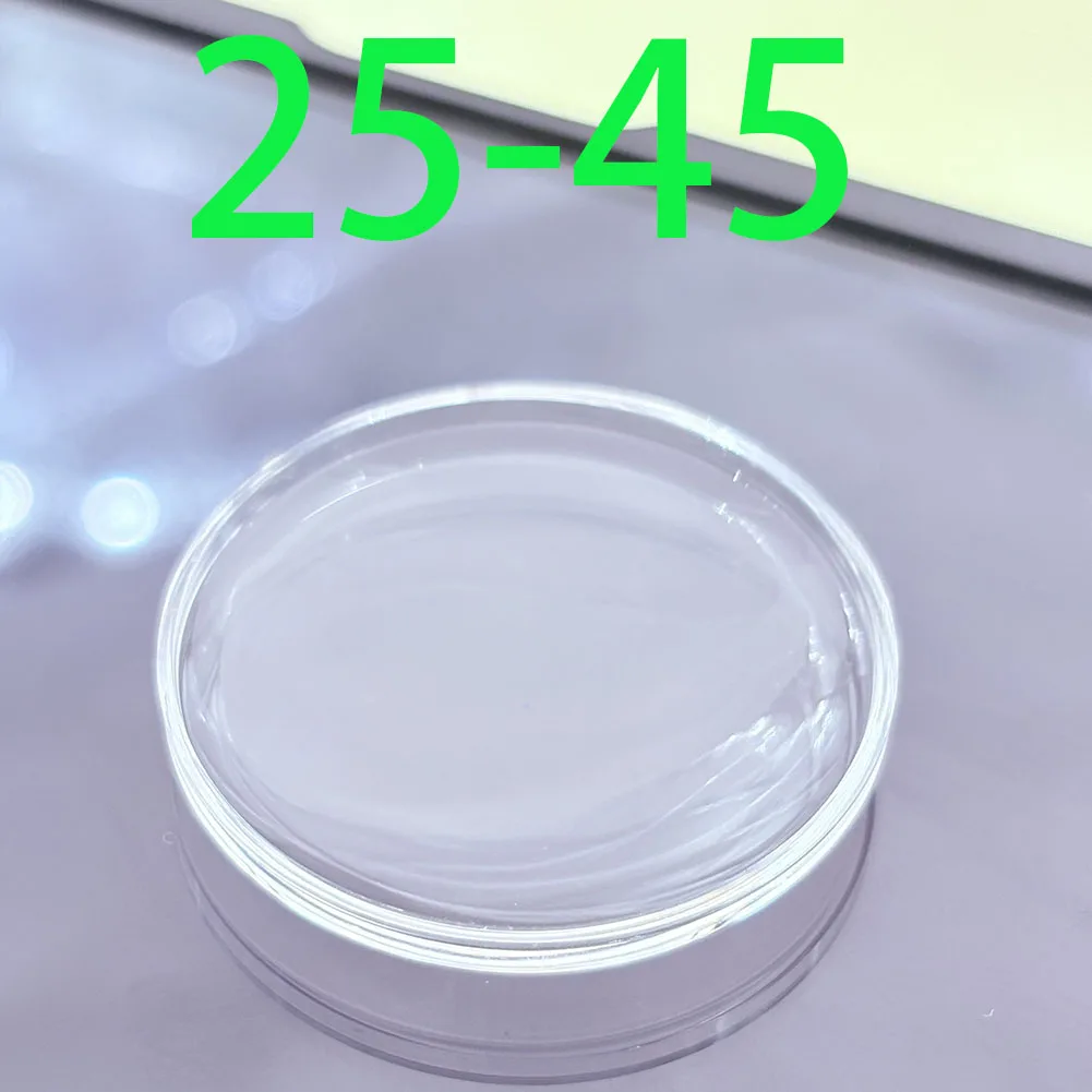 Picture 6: Watch Mirror Accessories Plastic Watch Mirror Acrylic Pot Lid Type Pot Lid Type High Quality Watch Transparent 25-45mm