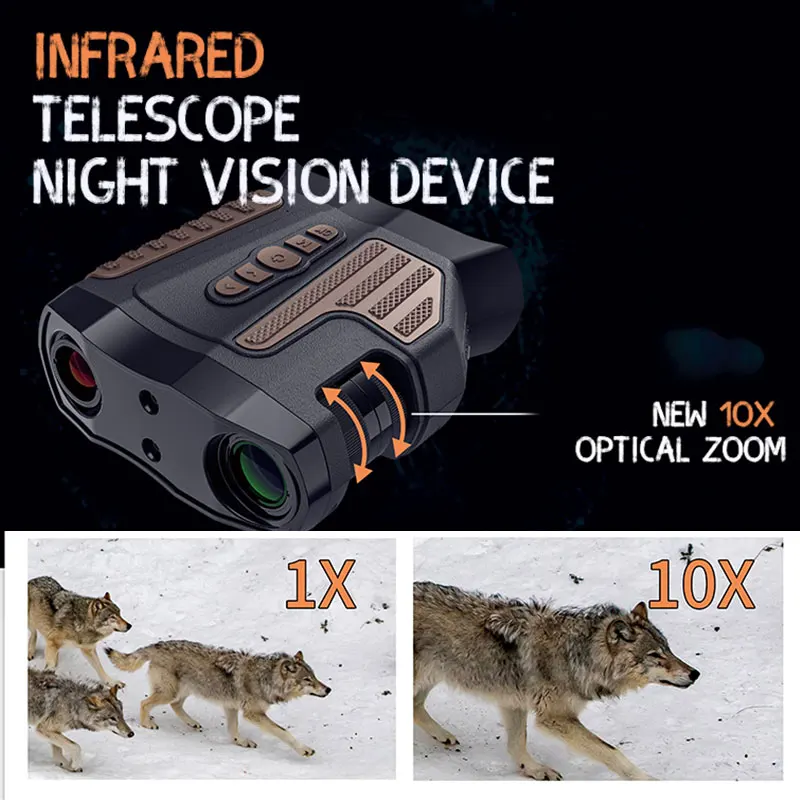 New Arrival High-definition Large Screen Binocular Digital Infrared Night Vision Telescope For Hunting