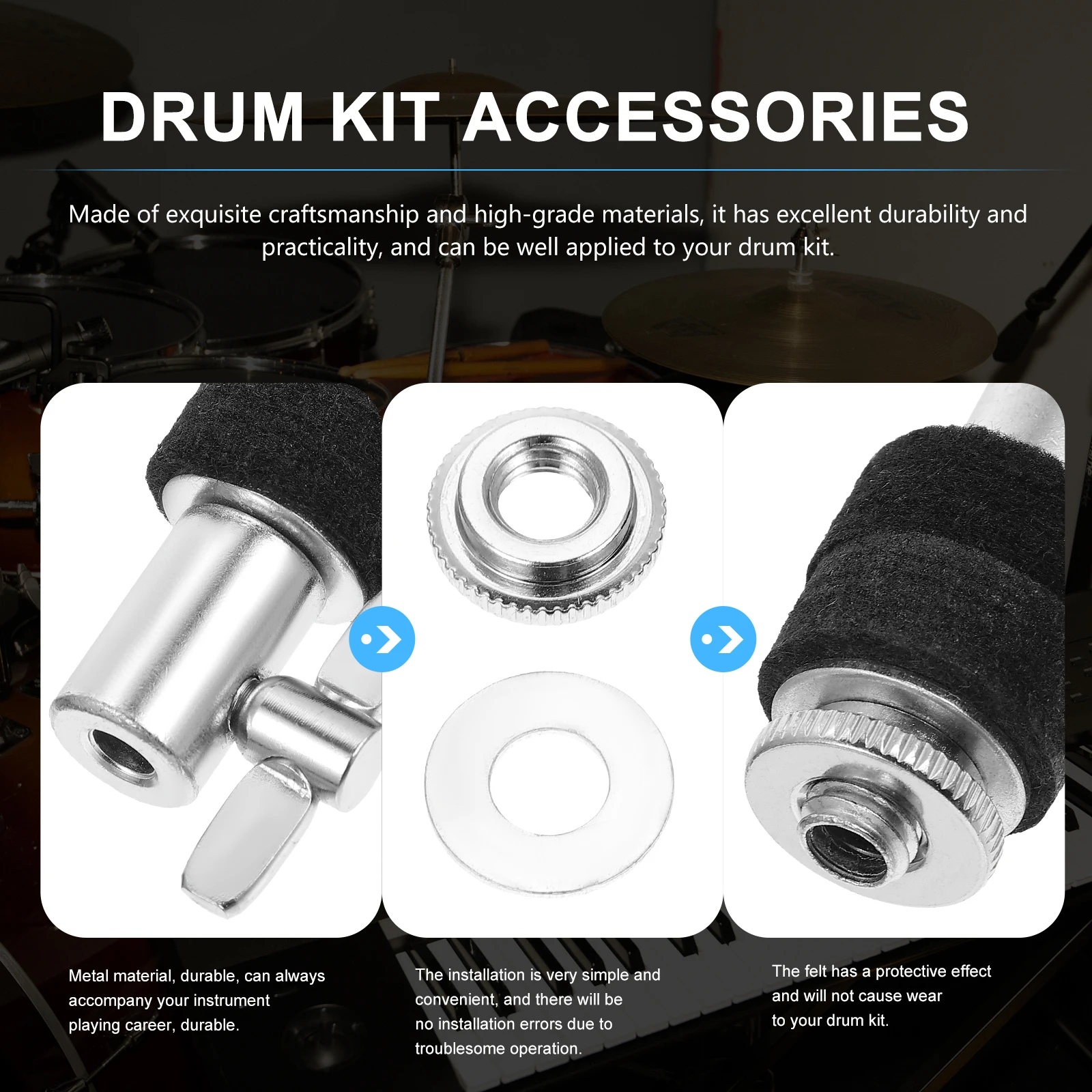 

Pedal Clutch Hihat Stand Accessories Percussion Hi-Hat Parts Jazz Drum Hardware Metal