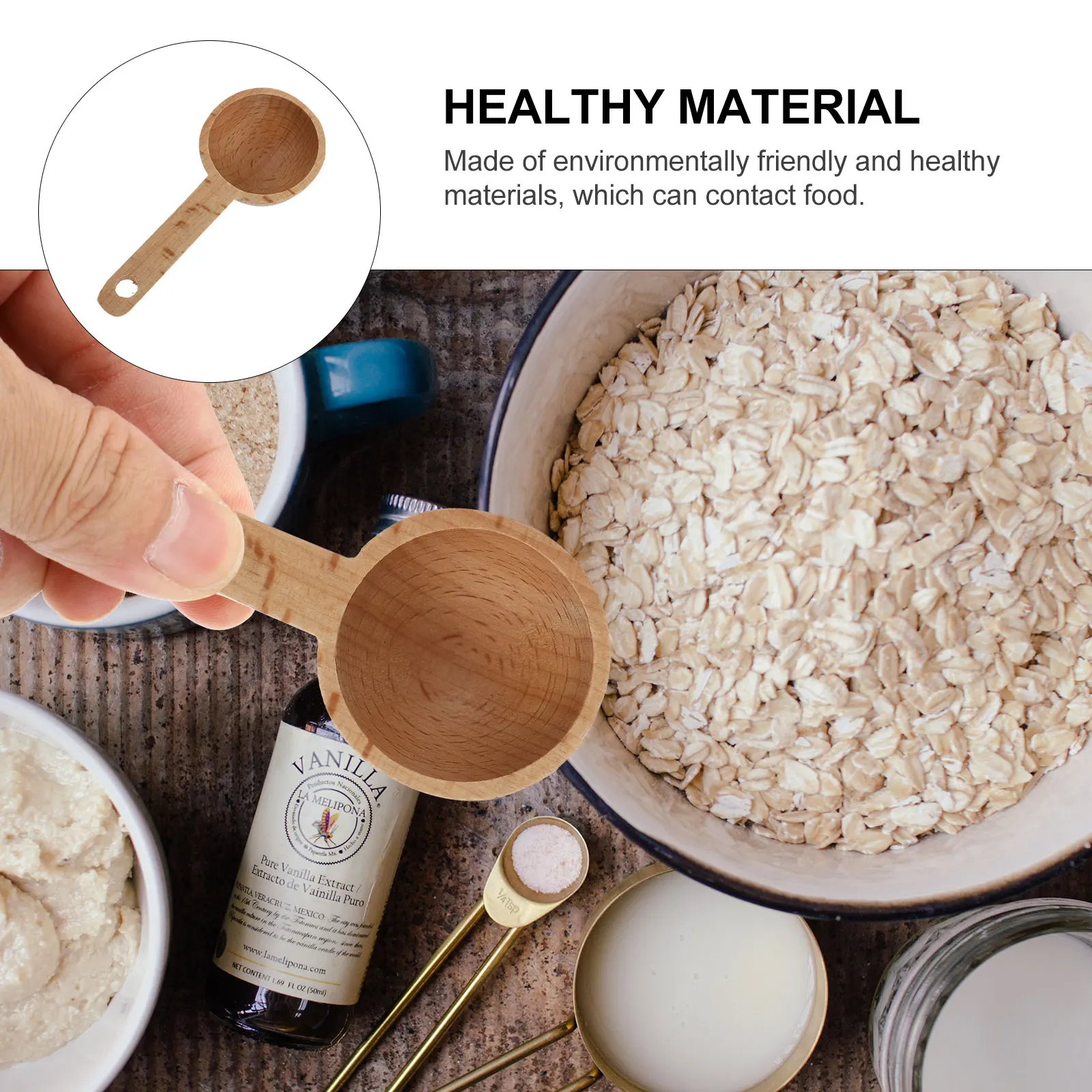 

Beech Wood Measuring Spoon Mini Holz Schaufeln Spoons Tazas Medidoras De Cocina Cucharitas Para Cafe Set Kleine Holzschaufeln