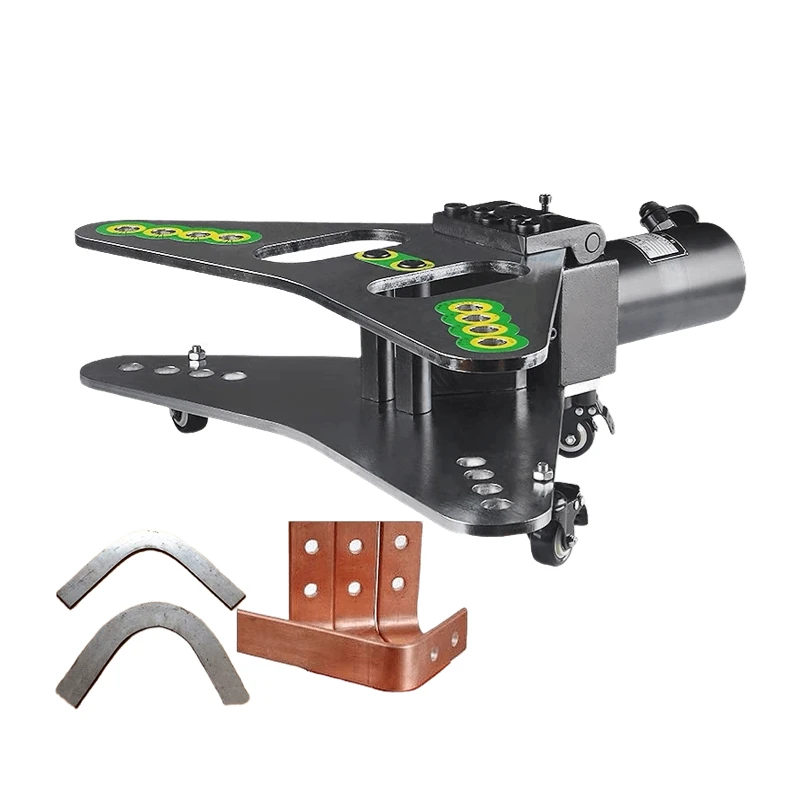 PLW-125 Used Horizontal Semi-Automatic 35T Steel Angle Vertical Bending Machine Carbon Steel Busbar Bend Flat Curved Bar