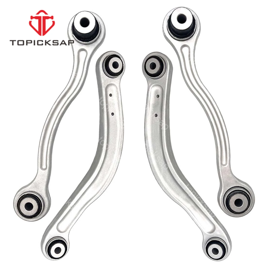 TOPICKSAP 4Pcs Rear Upper/Lower Control Arm Kit for Mercedes W204/W212 C250/C300/C350/CLS550/E350 2008-2014 2043501506