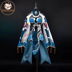 Ruan Mei Cosplay Costume Game Honkai: Star Rail Cosplay Honkai Ruanmei Cosplay Wig Women Cheongsam Costume