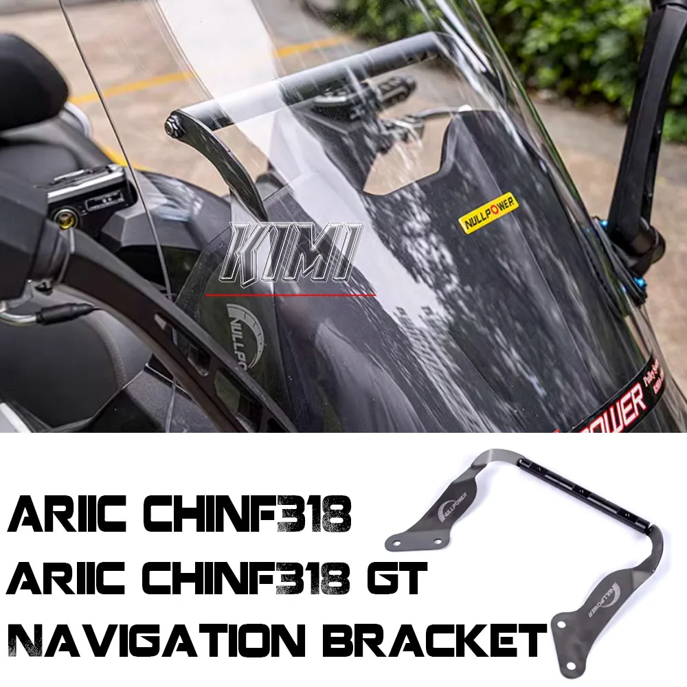 

For ARIIC Chinf318 318GT Motorcycle Navigation Bracket GPS Extension Rod Multi-Function Crossbar Modification Accessories