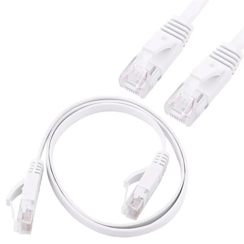 كابل إيثرنت Cat 6 سلك شبكة LAN، إنترنت، كابل الشبكة - يدعم كابل شبكة Cat6 القياسي جيجابت عالي السرعة
