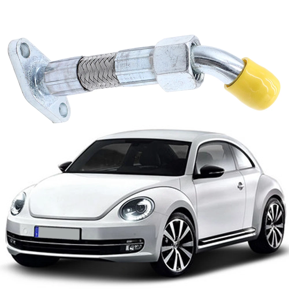 Auto Accessory Oil Return Pipe Tube OE 038145736C Engine Turbocharger Oil Return Hose for VW Beetle Golf Jetta 99-06