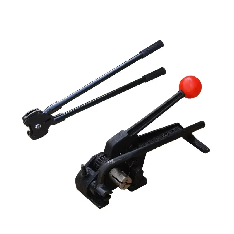 China Wholesale Industrial Grade Manual Banding Hand Machine Black Steel Strapping Packing Tool