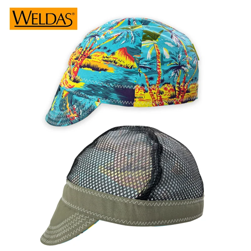 Welding Hat Welders Protective Cap Sweat Absorption Welding Hat Anti-scalding Hat Work Cap Bandana Type Protective Anti-scalding