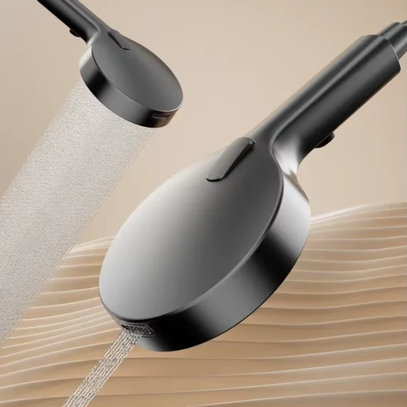 Modern 3-Spray Modes Ceramic Basin Faucets Popular Stainless Steel High-Pressure Rainfall Shower System Soft Rain Effects