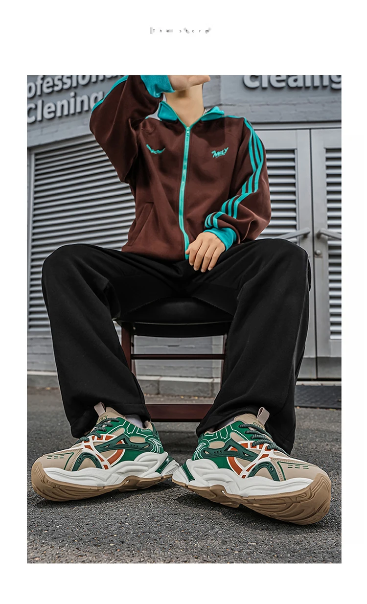 Herbst Neue Herren Freizeitschuhe Atmungsaktiv Komfortabel Erhöht Langlebig für den täglichen Arbeitsweg Streetstyle – Detail 6