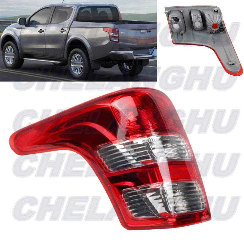 

For Mitsbishi L200 TRITON 2015 2016 2017 2018 Left Side Tail Light Rear Lamp Without Bulbs Car accessories 8330A943