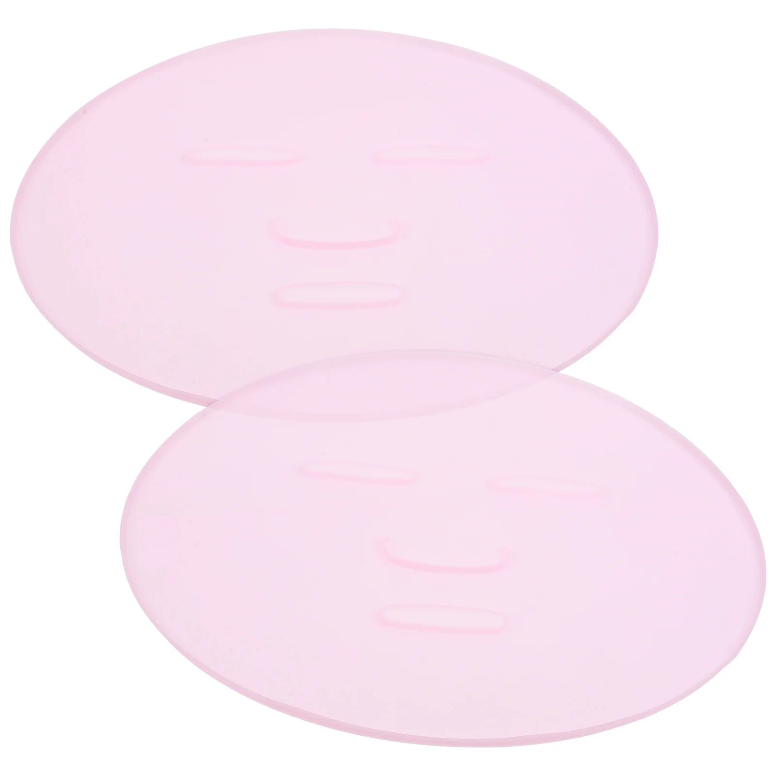

2Pcs DIY Mold Reusable Silicone Tray for Collagen Facial Beauty Salon Home Collagen Mask Tray Use Mask Mold Seaweed