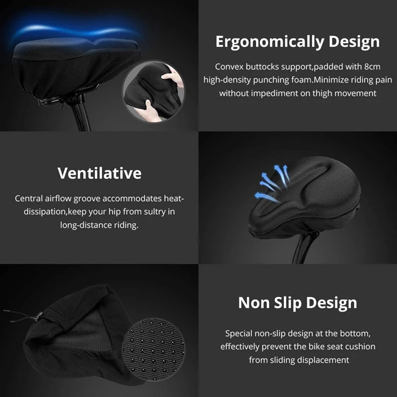 Fahrrads itz kissen-Fahrrads itz bezug für Fahrrads itz und Heimtrainer, für Peloton, Kreuzer, stationäre Fahrrads itze