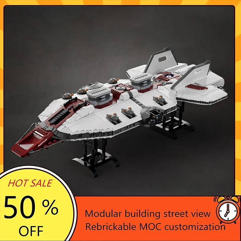 

5256PCS Popular Space War Movie Model MOC Building Bricks Spaceship Modular Technology Gifts Holiday Assemble Children Toy Suit