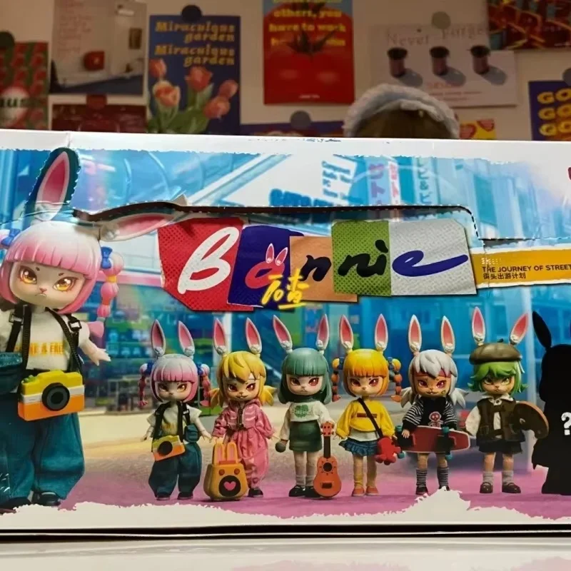 Genuine Bonnie Travel Plan Series Blind Box Movable Rabbit Doll Cute Ob11 1/12 Bjd Character Doll Anime Model Doll Gift Toy Girl view 3