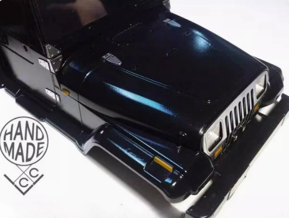 Cchand Metallic Body Hinge set for Tamiya CC01 YJ Wrangler 1/10 scale RC Car