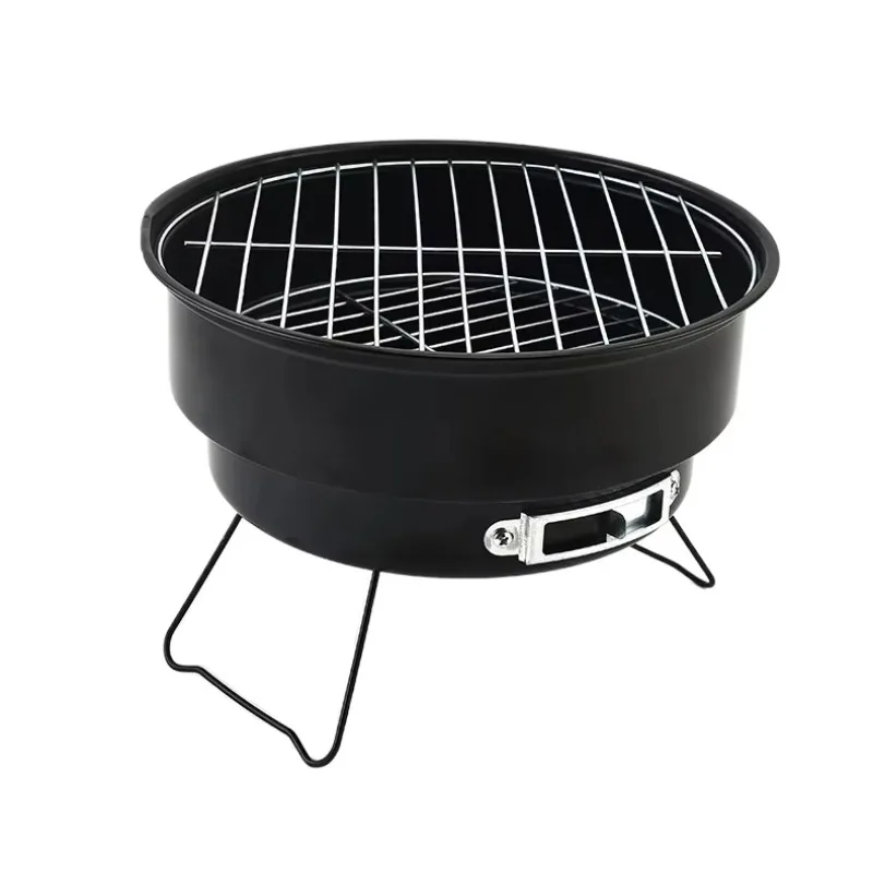 

Small portable outdoor camping barbecue charcoal grill