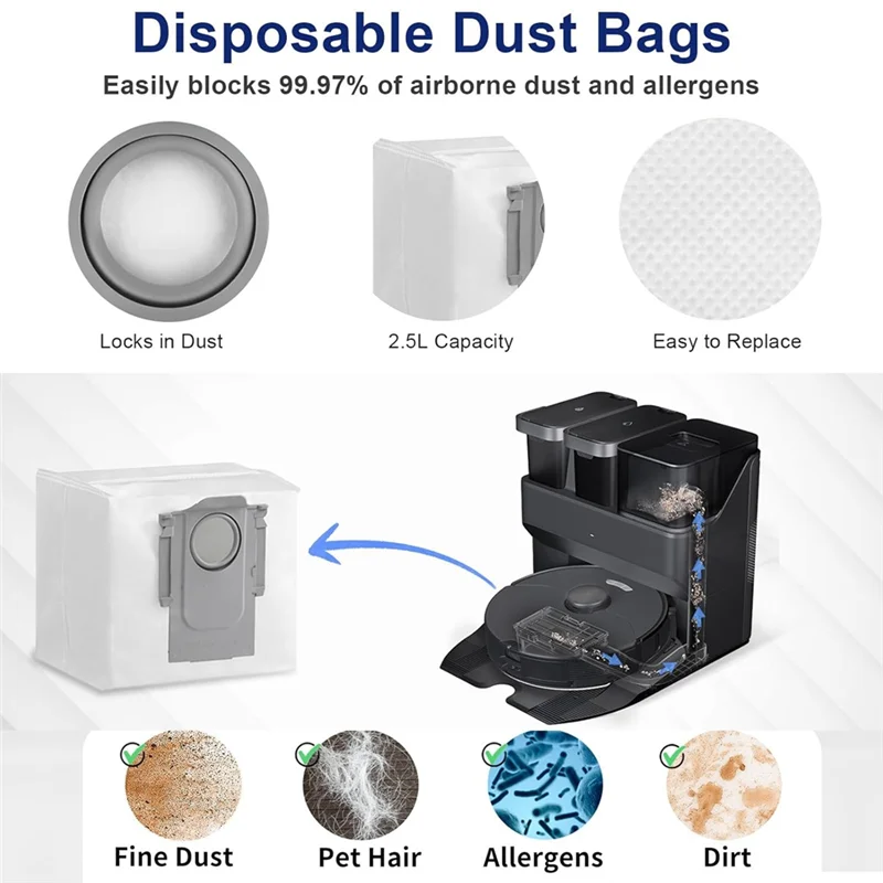 A76G-для Roborock S7 Maxv Ultra/S7 Max Ultra, аксессуары для роботов-пылесосов, запасные компоненты