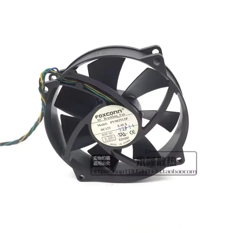 

Original PV902512P 12V 0.40A 9CM 90 * 90 * 25MM 4-wire circular chassis CPU cooling fan