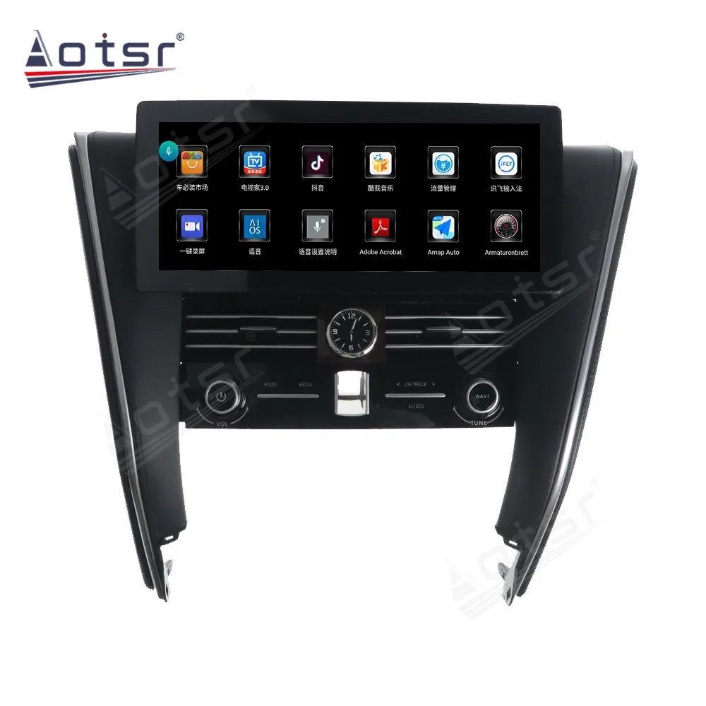 Automotive Multimedia Android 12 Player For Toyota ALPHARD GPS Navigation Car Radio Intelligent System Bluetooth Head Unit Auto