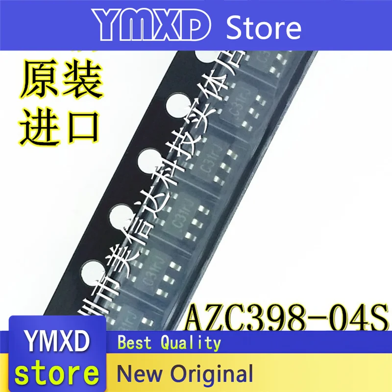 10 قطعة/الوحدة جديد الأصلي AZC398-04S SOT23-6 في المخزون التسليم السريع
