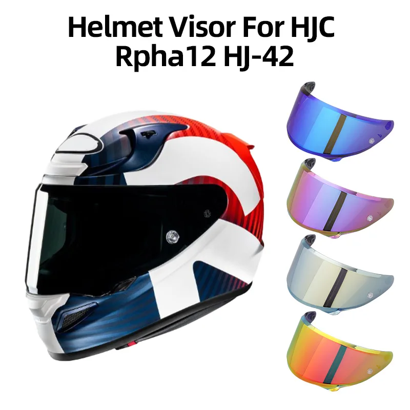 Visor For HJC Rpha12 carbon HJ-42 Motorcycle Helmet Replace Anti-UV Visera Protection Cascos Moto Capacetes Accessories anti fog