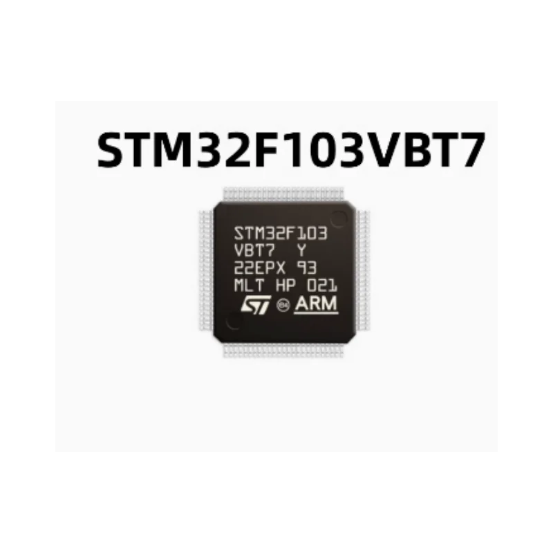 

Brand new original STM32F103VBT7 LQFP100 microcontroller, imported in bulk 103VBT7.